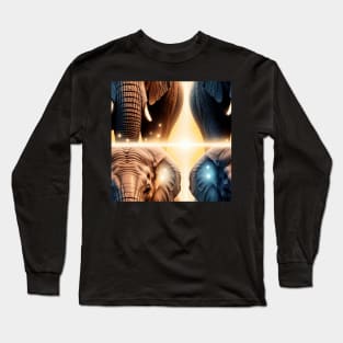 Just a Space Elephant Long Sleeve T-Shirt